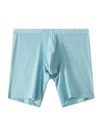 2 Pack Men's Mesh Transparent Sports Fitness Loose Boxer Briefs