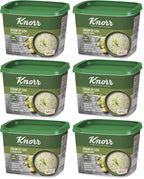 6 x Knorr Professional Classic Cream Of Leek Soup 25 Port