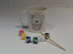 Children's Paint your own Animal Mug Cup Paint Filler Brush Christmas Stocking