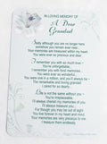 In Loving Memory - Of A Dear Grandad - Grave/Graveside Memorial Card