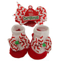 Nursery Time Baby Christmas Headband And Socks Set