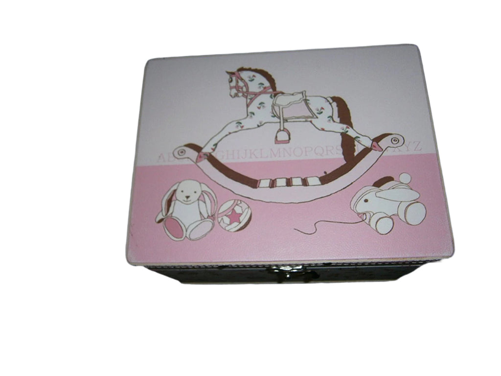 little ones rocking horse baby girl box set