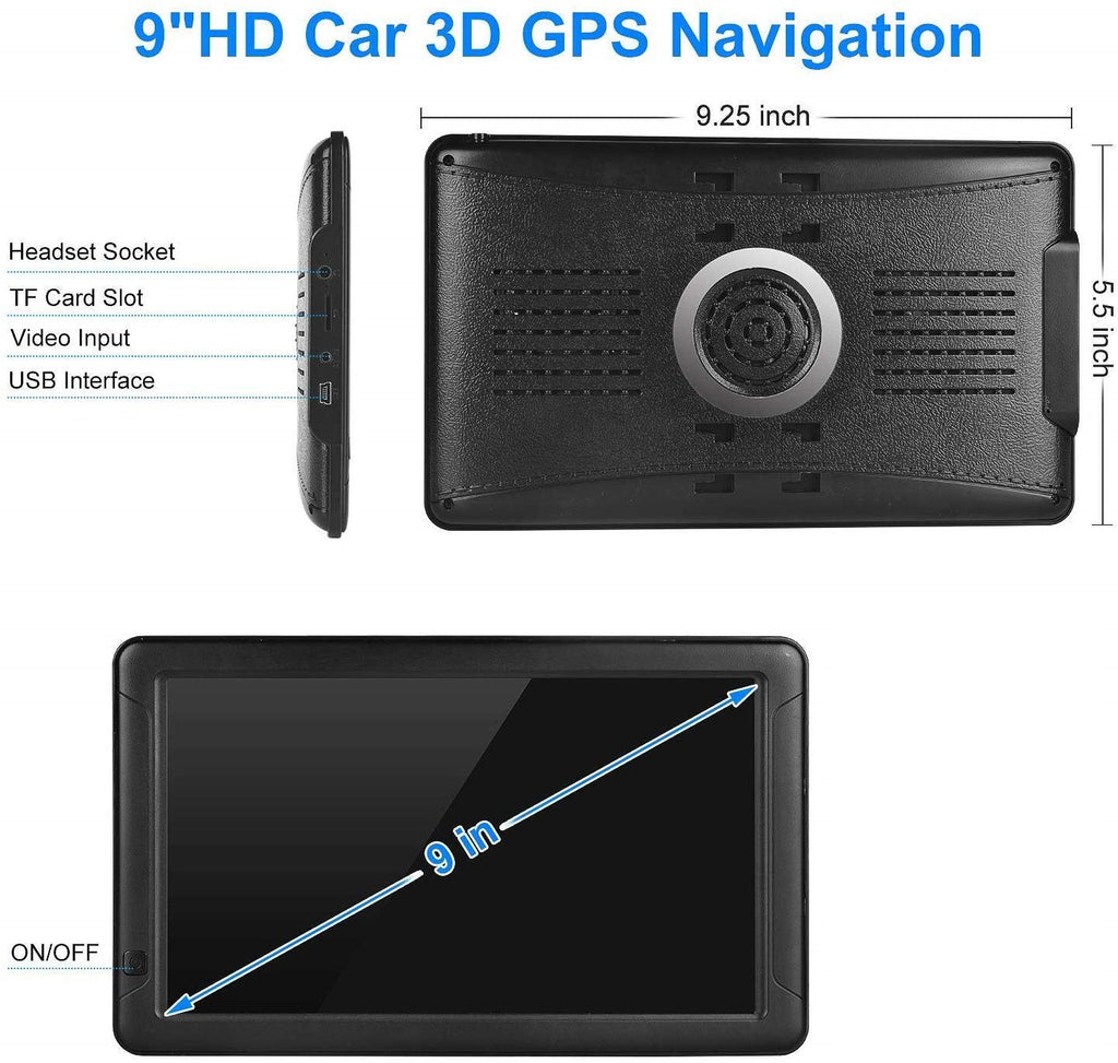 9" CMNAV Advanced Camper Plus (256 MB RAM)