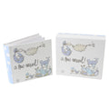 Tracey Russell Polka Dot Baby Album 6" x 4" - A New Arrival (Boy)