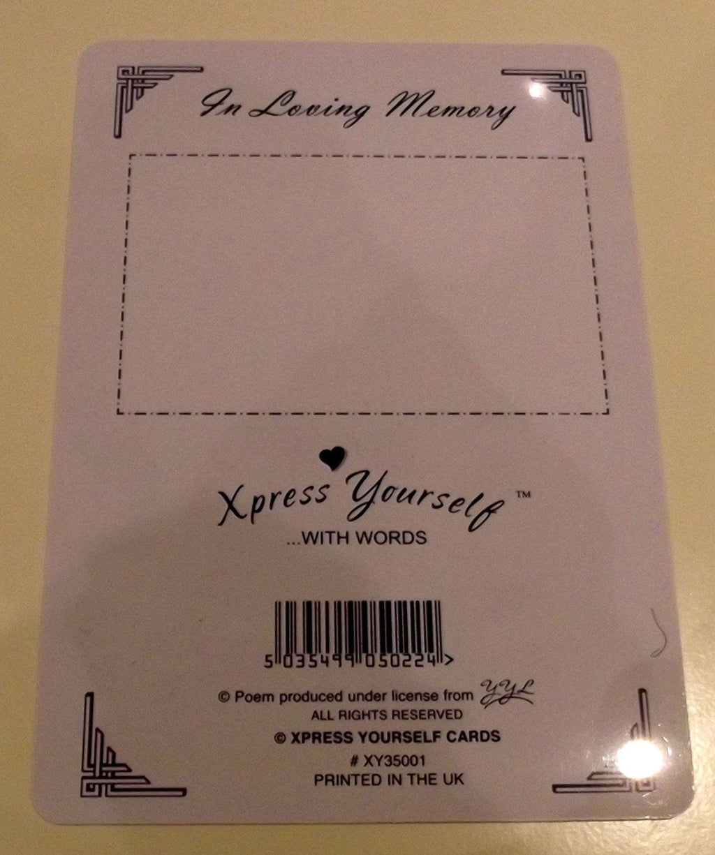 Mum Graveside Memory Card. In Loving Memory Mum I Miss you So. Mum Mother's Day Graveside Memory Card