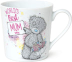 Me to You AGM01053 Tatty Teddy 'World's Best Mum' Mug in a Gift Box - Official Collection, Blue,