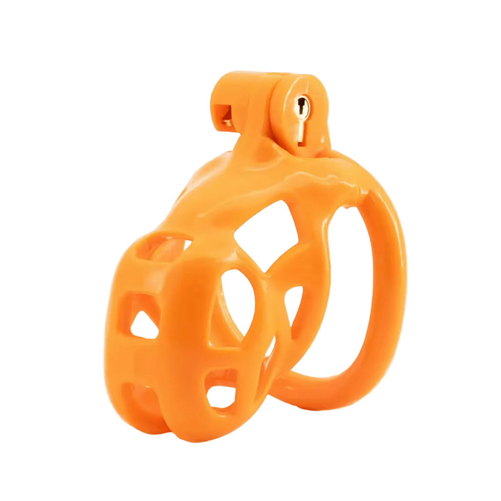 Chastity Cage Obedient Orange