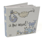 Tracey Russell Designer Blue New Arrival Baby Photo Album