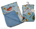 Mink Baby Blanket/Wrap With Decorative Car: 75 x 100 cm - bw-112-908
