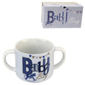 Laura Darrington Typography Ceramic Baby Mug - Baby Boy