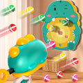 Kukufun Dinosaur shooting Game Dart Board, Ball gun, New, open, scruffy original box
