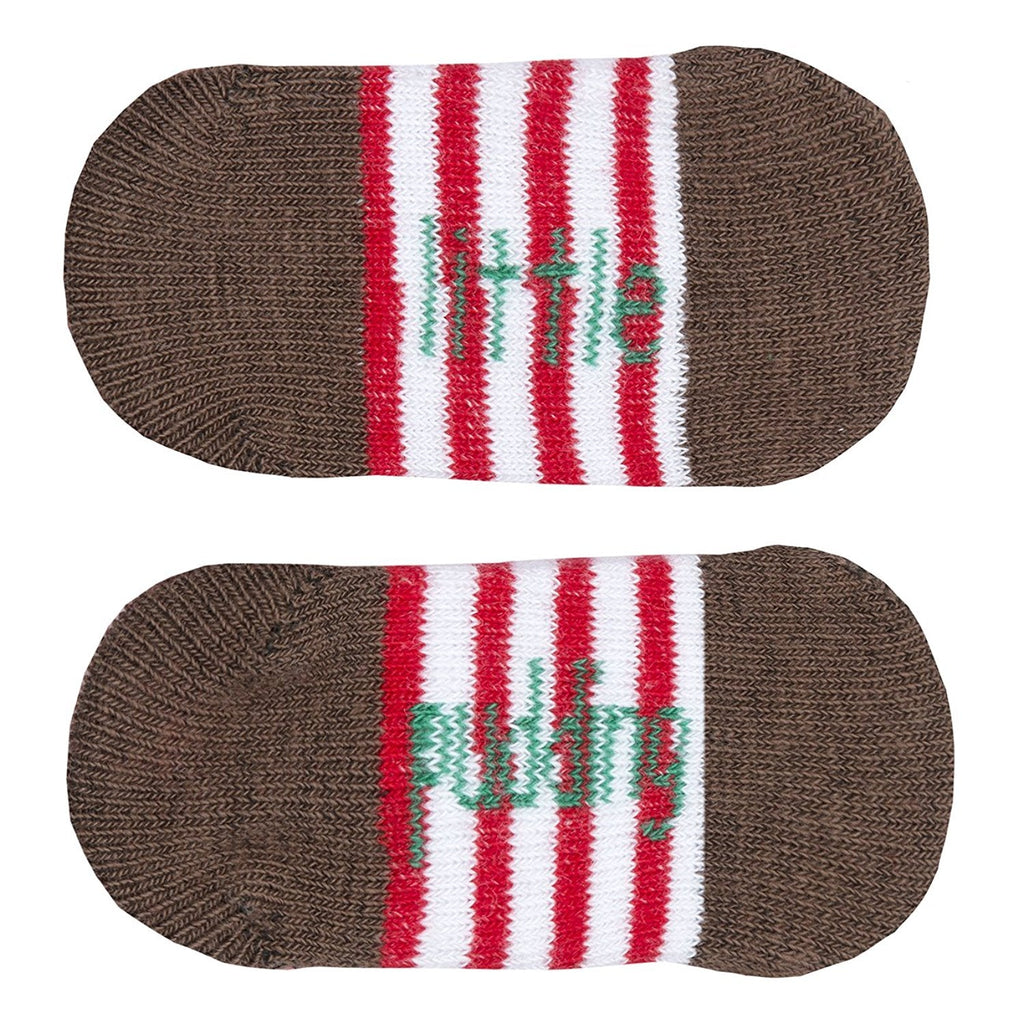 Babytown Festive Christmas Baby Cotton Rich Socks in Tote Bag