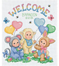 Dimensions Baby Birth Record X-Stitch Ensemble