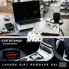 Brighten Car Interior & Keyboard with Magic Spruce Silver Cleaning Gel - 120g