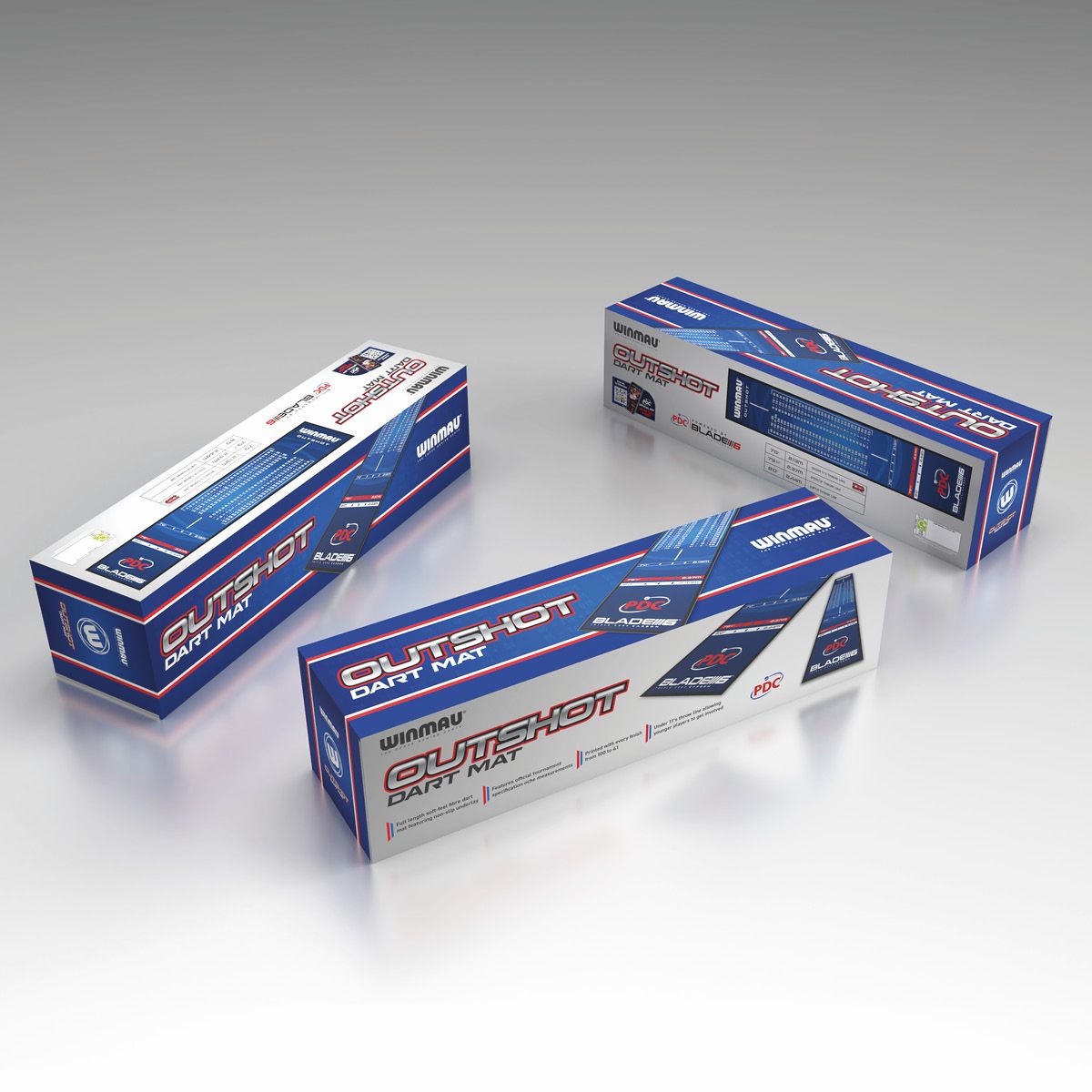 Winmau Outshot Dart Mat Soft Feel