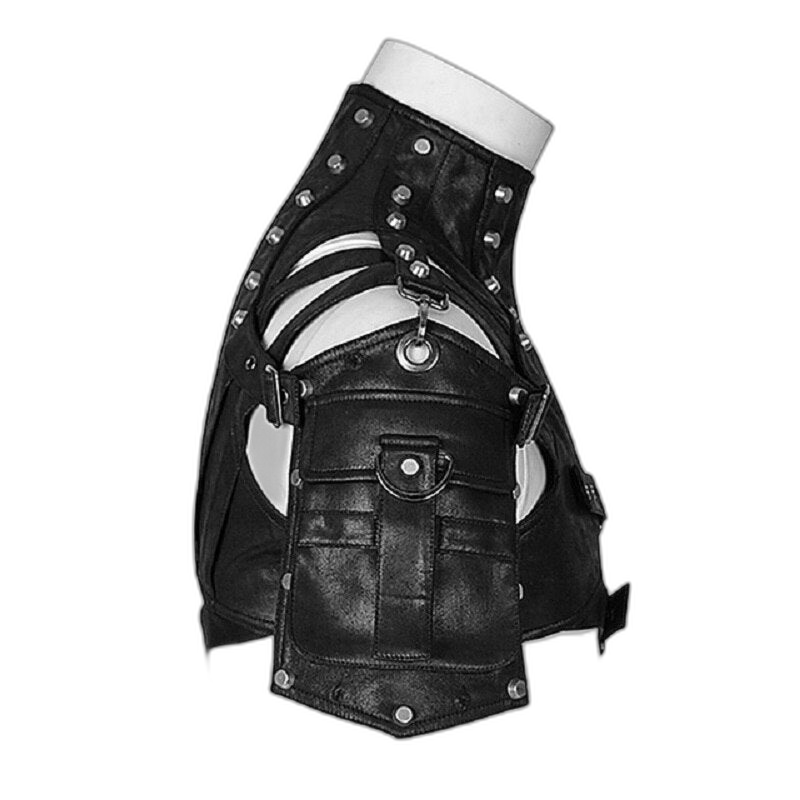 Steampunk Armor-Style Shoulder Bag Harness