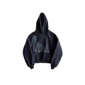Loose-fit Women's Dark-style Retro Printed Hoodie