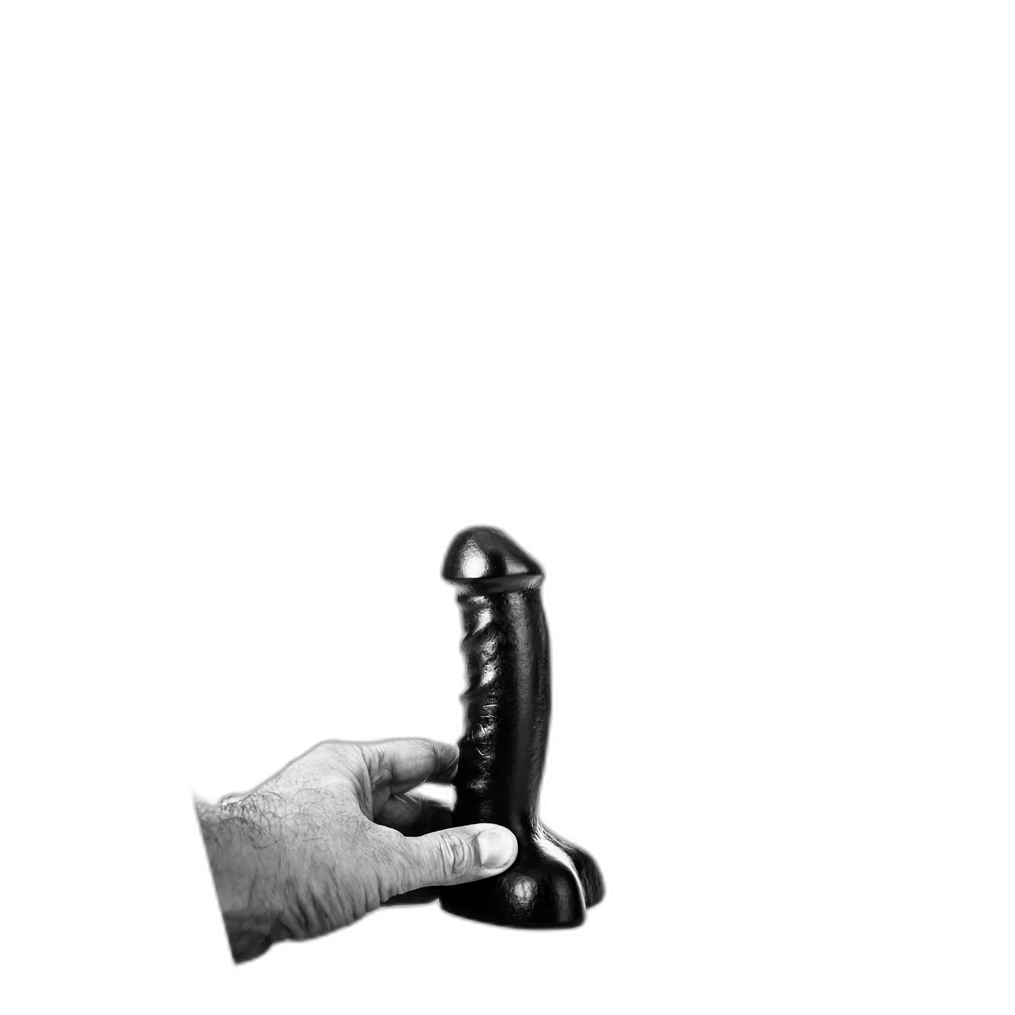 ruff GEAR Cavalier Dildo 7.1 Inch Black