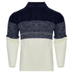 Men's Knitted Sweater Fashion Long-sleeved Pullover Tops Fall And Winter Clothing
