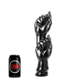 ruff GEAR Double Fist Punch Dildo 12.6 Inch Black