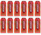 12 x Boost Energy Red Berry Can - 500ML
