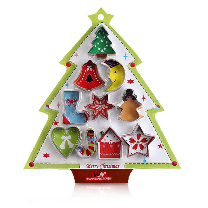 Stainless Steel Cookie Mold Christmas Tree