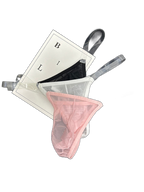 2 Pack Men's Sexy Seamless Semi-Transparent Thong & Strings