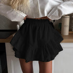 High-waisted Fashionable Casual Skirt