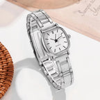 Women's Alloy Square Roman Quartz Watch