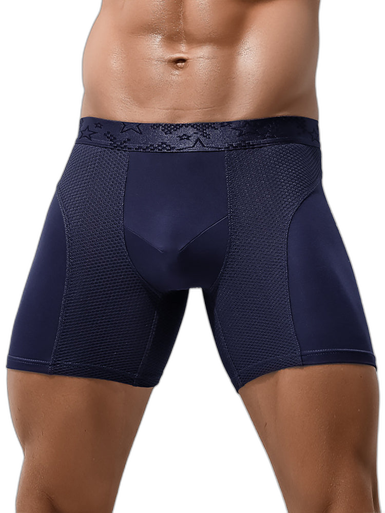 3 Pack Breathable Antibacterial Mesh Boxers Briefs