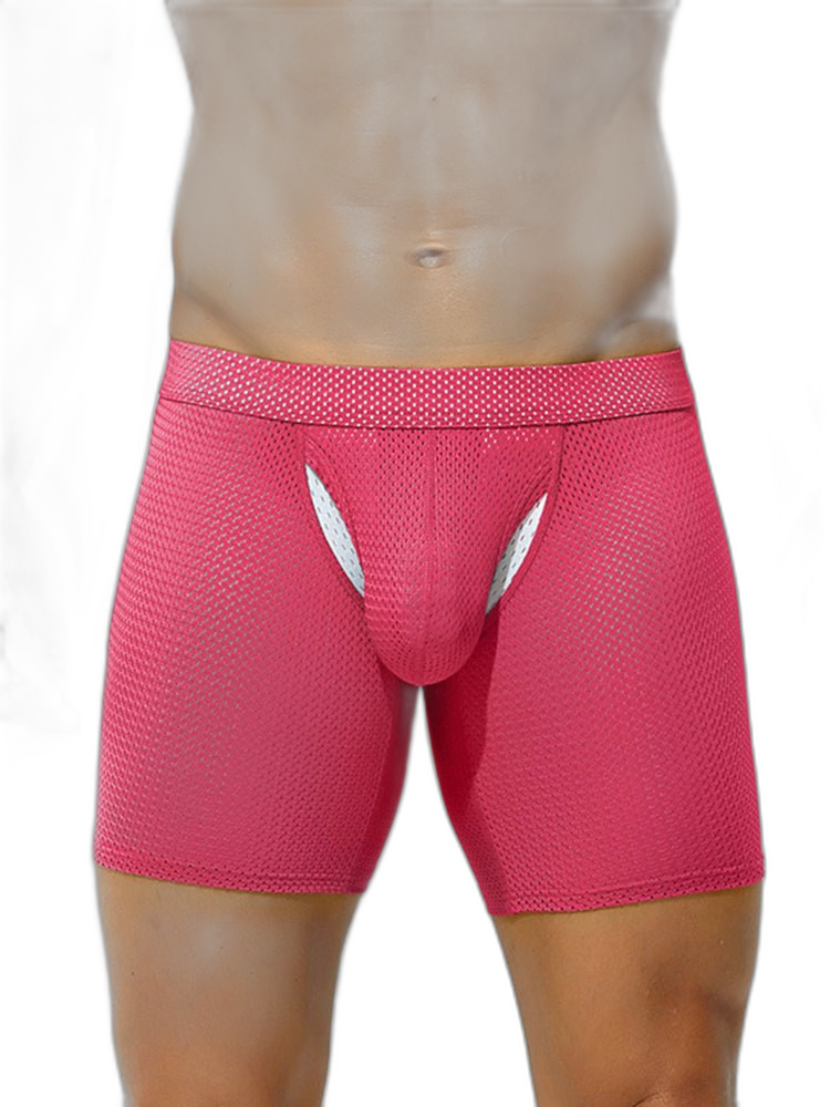 2 Pack Men's Sporty Cut Anti-Chafing Breathable Stretch Fit Midway Briefs