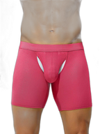 2 Pack Men's Sporty Cut Anti-Chafing Breathable Stretch Fit Midway Briefs