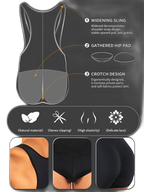 Men's Butt-Lift Briefs One-Piece Underwear
