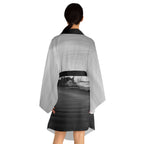 The Sleeping Yachts (at Night) - Womens Kimono Robe