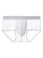 2 Pack Men's Ultra-Thin Breathable Antibacterial Crotch Briefs