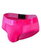Men's Solid Color Mesh Breathable Sports Fitness Briefs
