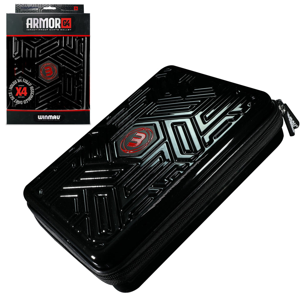 WINMAU Armor G4 Dart Wallet BLACK