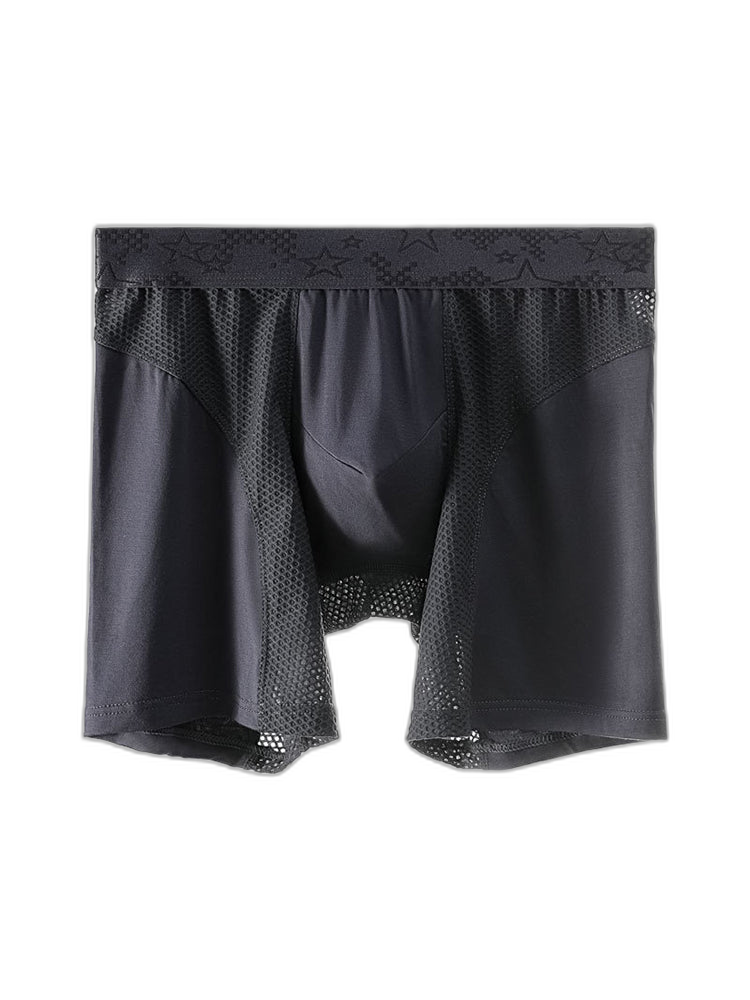 3 Pack Breathable Antibacterial Mesh Boxers Briefs