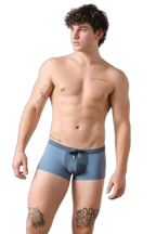 SURGE Swim Thong Trunks - Steel Blue