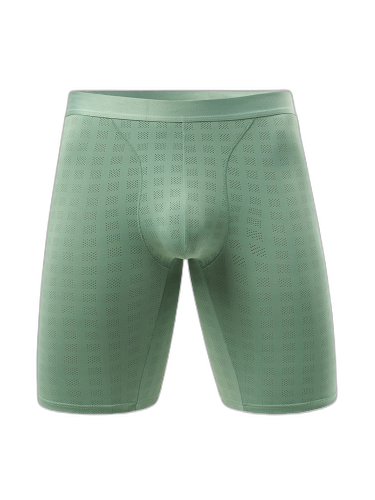 2 Pack Men’s Front Pouch Mesh Boxer Briefs