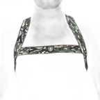 TOF Paris Fetish Elastic Chest Harness Khaki Camouflage
