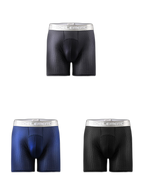 3 Pack Men's Breathable Boxers Briefs
