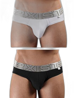 2 Pack Men's Lift No-Show Briefs