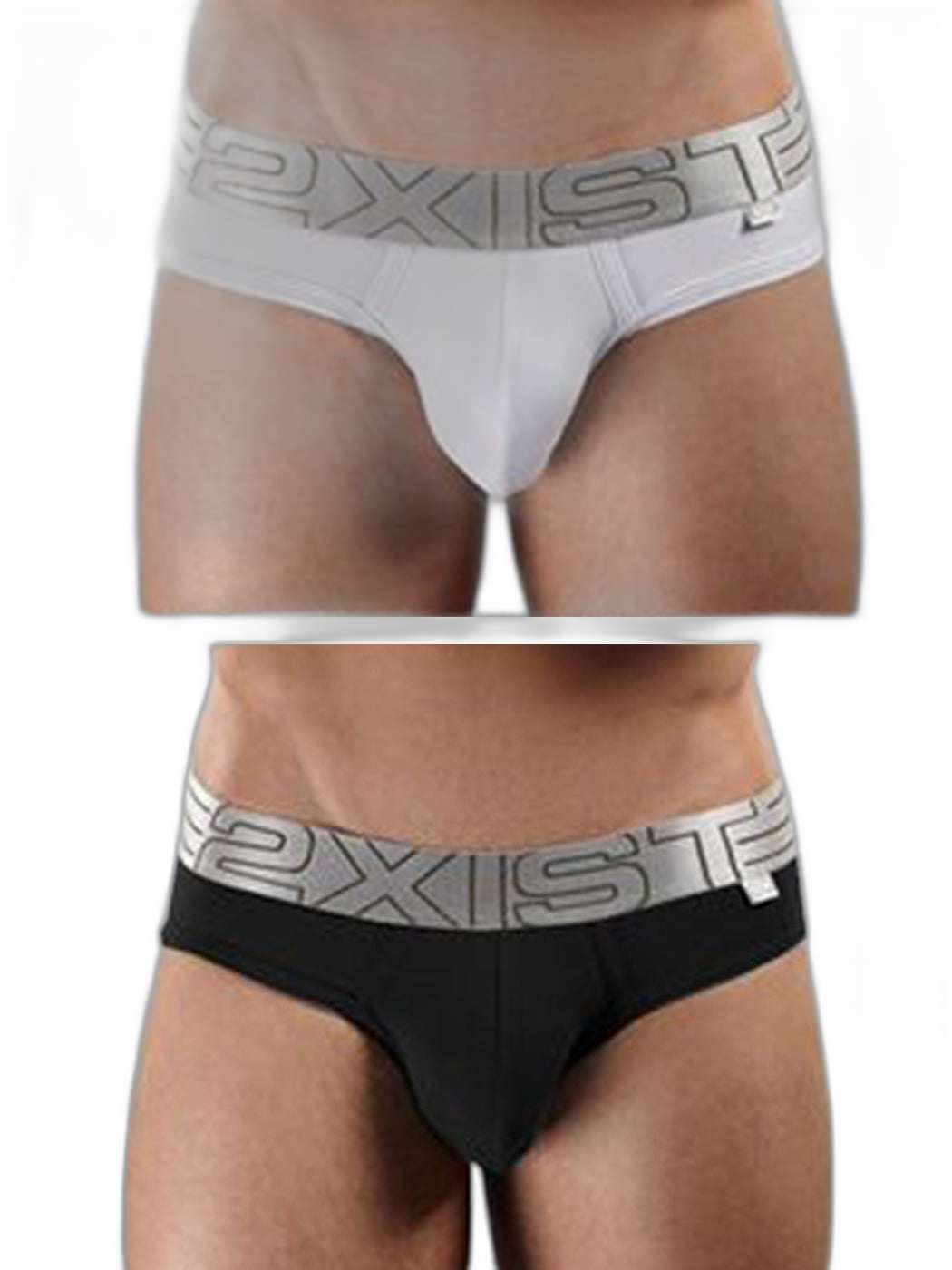 2 Pack Men's Lift No-Show Briefs