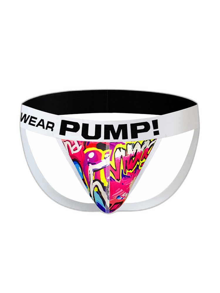 Men’s Sexy Graffiti Pouch Thongs