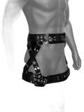 Thickened Heavy Silicone X-Shaped Half-Body Harness