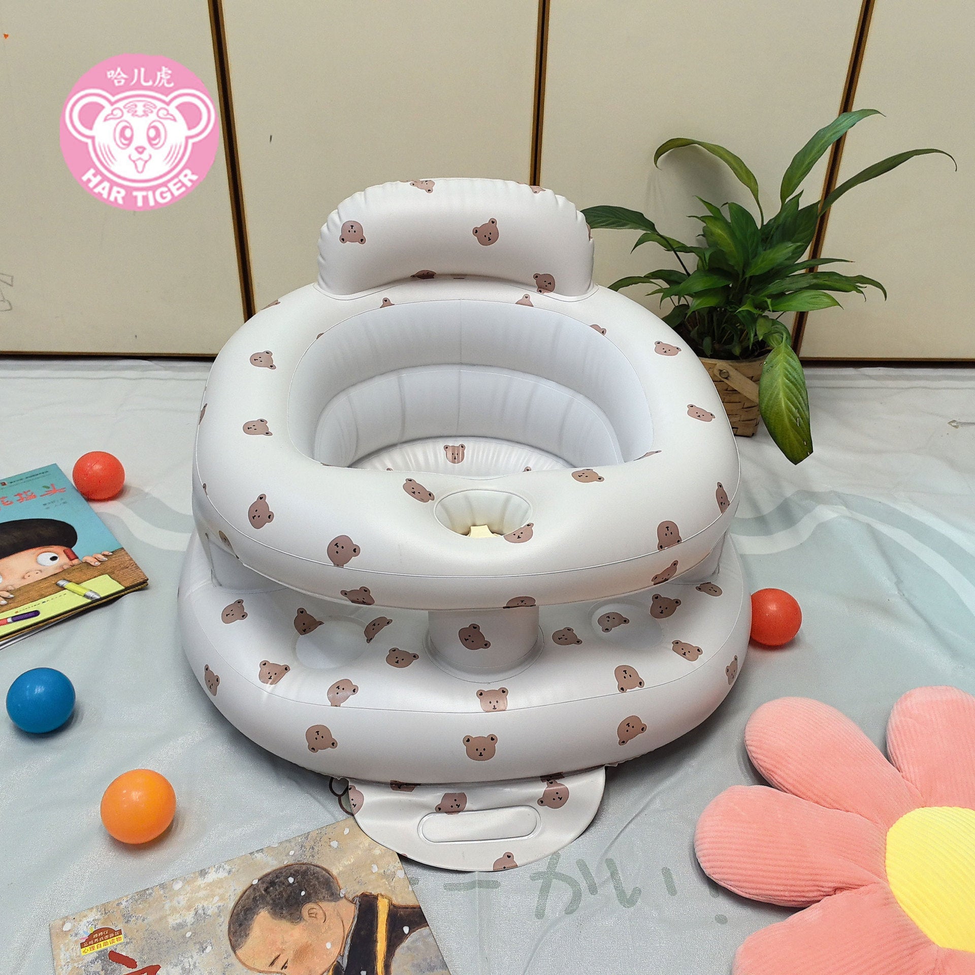 PVC Inflatable Baby Seat | Portable Infant Dining Chair