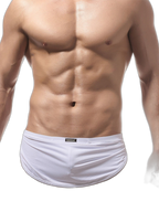 Men's Sexy Side Split  Boxers With Support Pouch