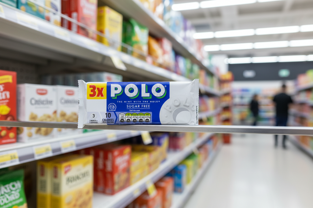 32 x Polo Sugar Free 3pk - 100GM