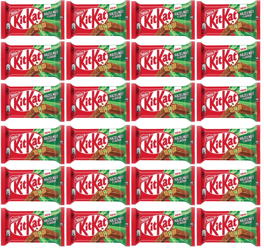 24 x Kitkat 4 Finger Hazelnut - 41.5GM